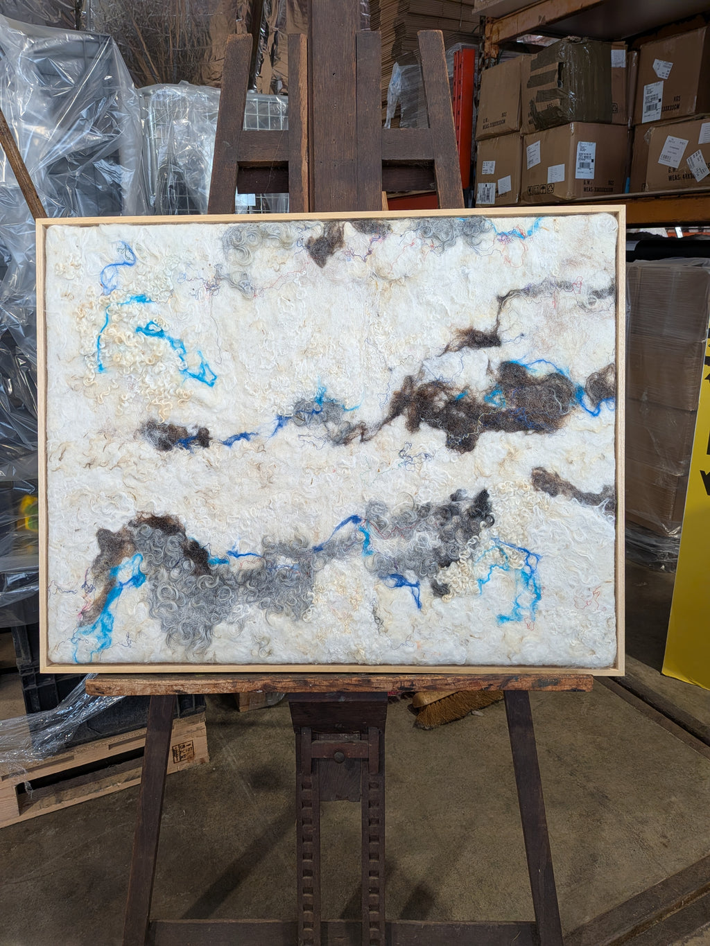 Workshop Schilderij Vilten
