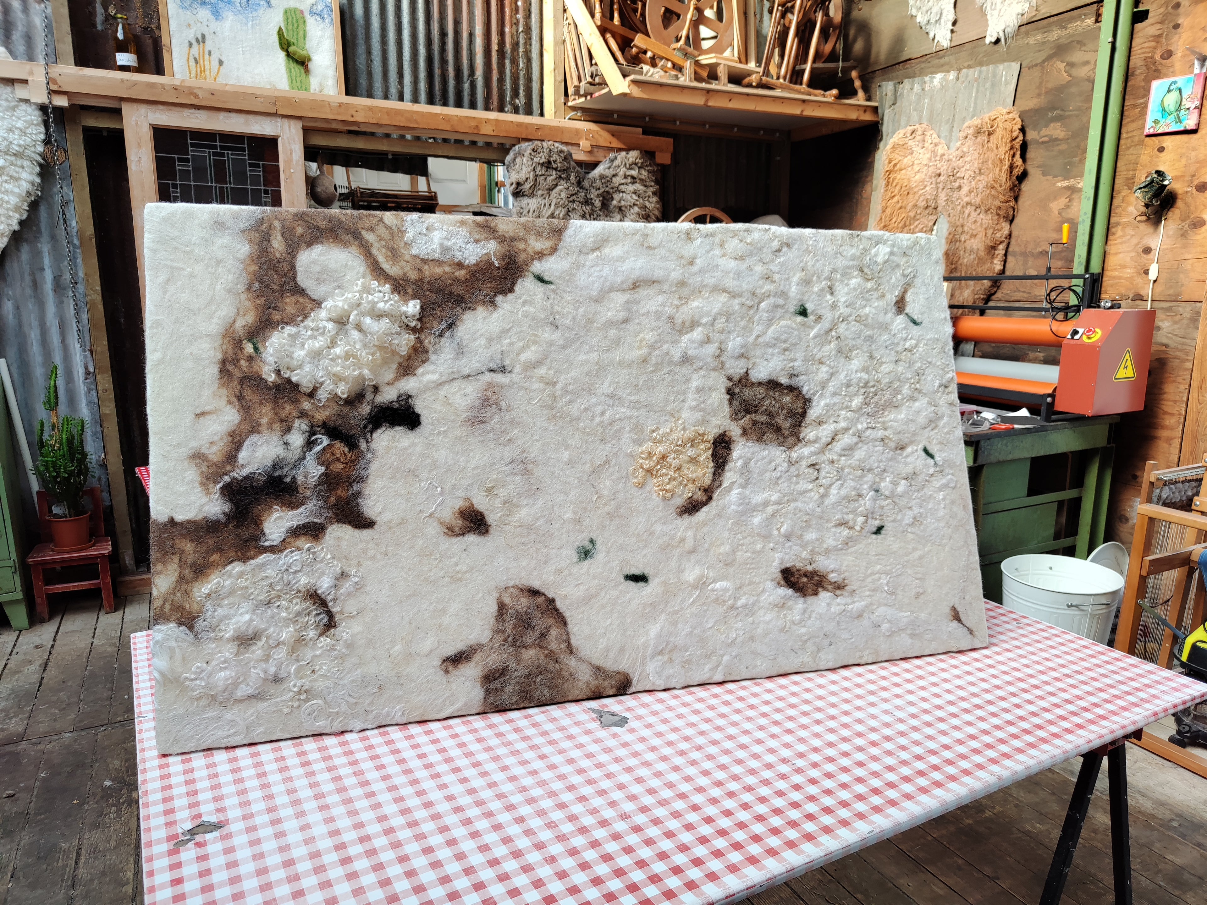 Workshop Schilderij Vilten
